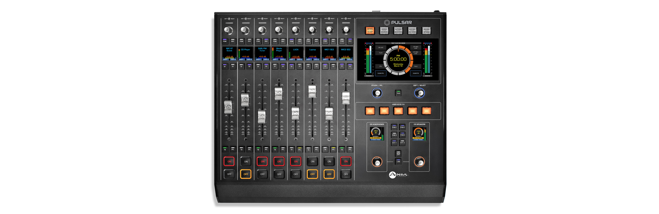 Axia Pulsar Broadcast Console | Telos Alliance